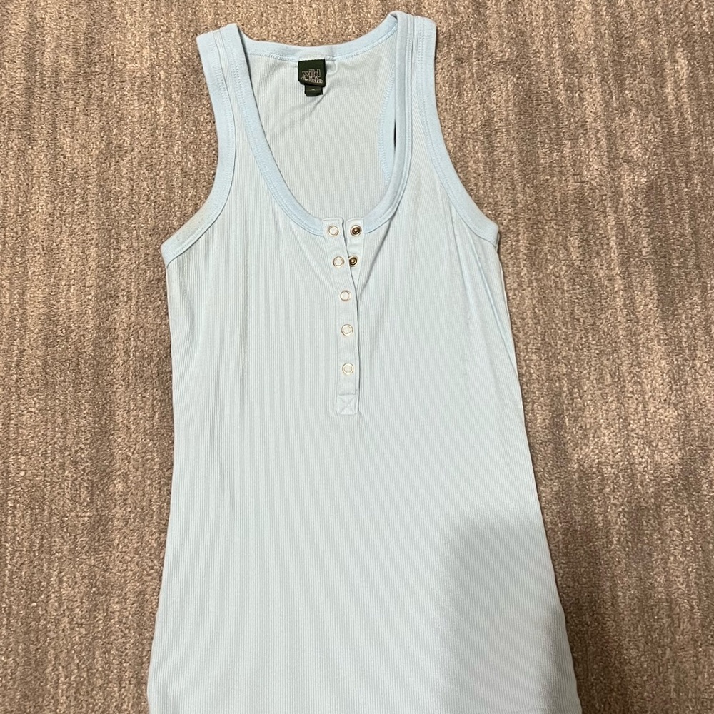Wild Fable Light Blue Tank Top